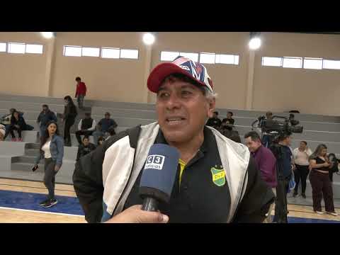 COMUNIDAD DE SAN MARTÍN DOS AGRADECEN NUEVO POLIDEPORTIVO