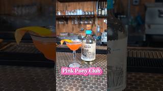 A simple Tequila Cocktail, The Pink Pony Clhb