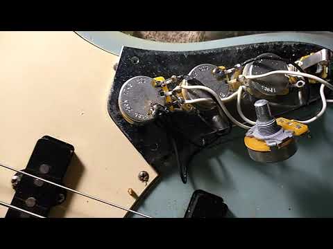 Wiring pots jazz bass fender
