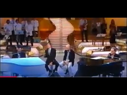 Tv Sorrisi e canzoni 40 anni vissuti insieme "I CANTAUTORI Baglioni, Paoli, Jannacci e Morandi" 1991