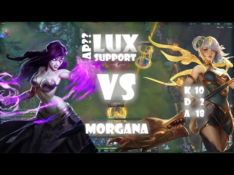 LUX SUPPORT VS MORGANA || RANK FLEX || LUNAR EMPRESS || LEAGUE OF LEGENDS LOL