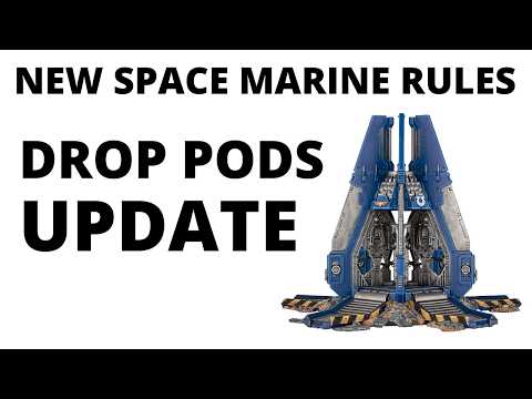 Space Marine Drop Pods - How Strong in Game Now?