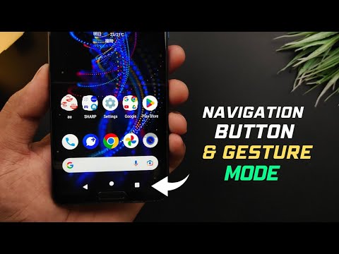 How To Set Navigation Button & Gesture Mode | Aqous Mobiles Aqous R2,R3, R5G  |