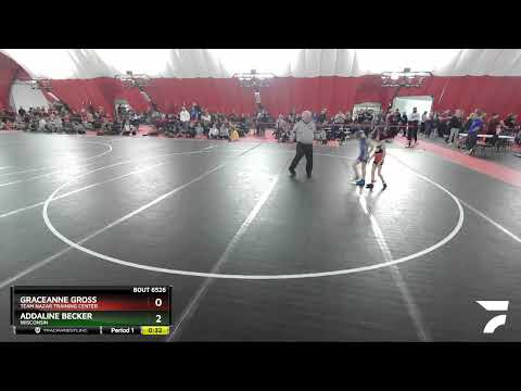 Exhibition 8U Girls Round 2 - Graceanne Gross, Team Nazar Training Center Vs Addaline Becker, Wisc