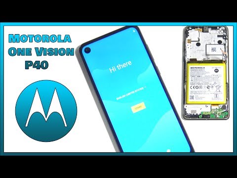Motorola One Vision P40 XT1970 Teardown Disassembly Repair Guide