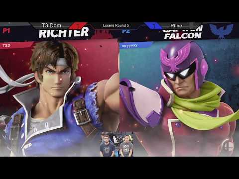 Smash Ultimate @ UCI #27 - CG | T3 DOM (Richter, Megaman, Terry) vs Phire (Bowser, Falcon) [L. R5]
