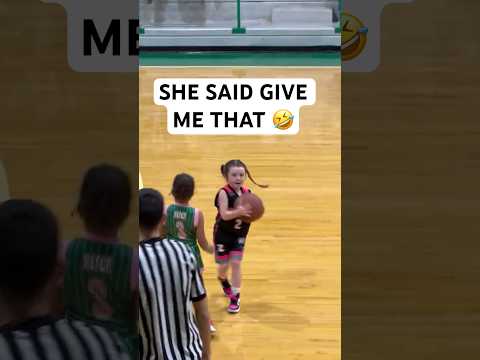 Moments these kids will never forget 🎬She got her first basket like this ‼️