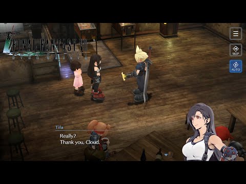 Final Fantasy 7 Ever Crisis - Cloud meets Tifa