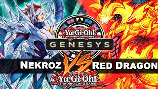YuGiOh! Genesys - Nekroz vs Red Dragon Metalmorph | Que decks maravilhosos, heim