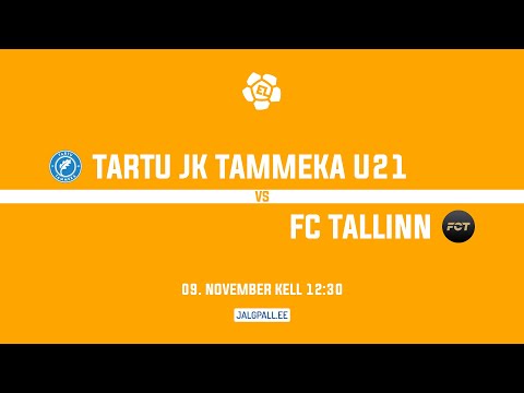 Tartu JK Tammeka U21 - FC Tallinn | Esiliiga 2025
