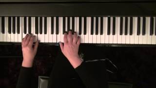 Maoz Tzur  ( Rock of Ages ) - slow piano tutorial