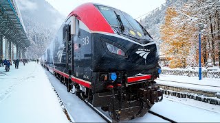 Download lagu 🇺🇸 3 Days on Amtrak’s Snowiest -28° Sleeper Train | Seattle - Chicago | Empire Builder🇺🇸 mp3
