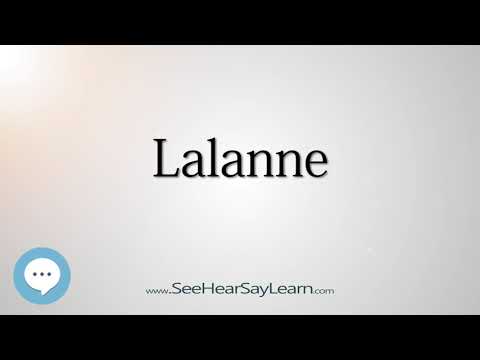 Lalanne (How to Pronounce Cities of the World)💬⭐🌍✅