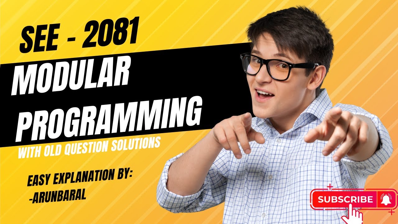 Modular Programming for SEE | QBasic SUB procedure ||QBasic Theory