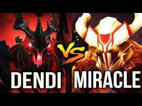 WTF BUILD DOTA2 Dendi Shadow Fiend vs Miracle- Juggernaut Godlike 9000 MMR 7.01 Dota 2