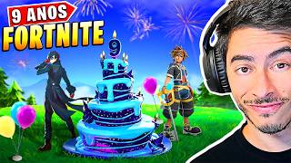 O ANIVERSÁRIO DO FORTNITE TROUXE TODO MUNDO!