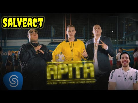 CHAMA NO PROJETINHO FELLAS Salveact - Costa Gold e Ryan SP - Apita (Clipe Oficial) | REACT