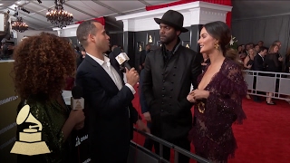 Gary Clark Jr | Red Carpet | 59th GRAMMYs