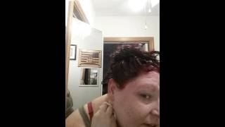 SHINE WIPES VS RED PERMANENT HAIR DYE