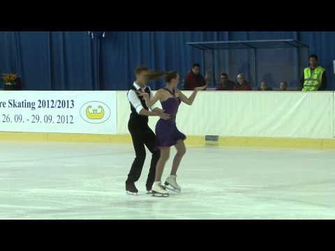 10 R. SCHIFFNER / J. SALATZKI (GER) - ISU JGP Sencila Bled Cup 2012 Junior Ice Dance Short Dance