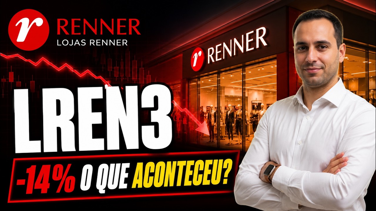 LREN3: Vai Falir? 14% Queda!!