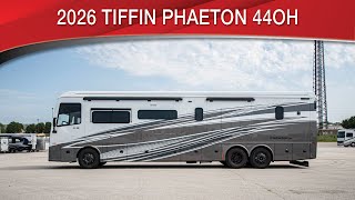 A preview image of the linked video showcasing 2026 Tiffin Phaeton 44OH