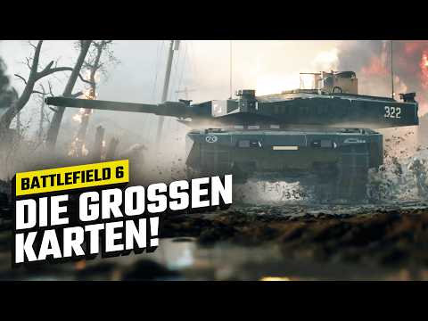 Ist das endlich Battlefield? Wir haben die XXL-Karten von Battlefield 6 gespielt!
