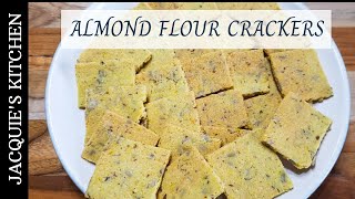 Almond Flour Crackers | Gluten Free and Keto-Friendly!