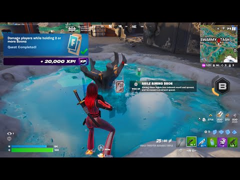 Fortnite - Damage Players While Holding 2 Or More Boons (WEEK 8 Quests Challenges)