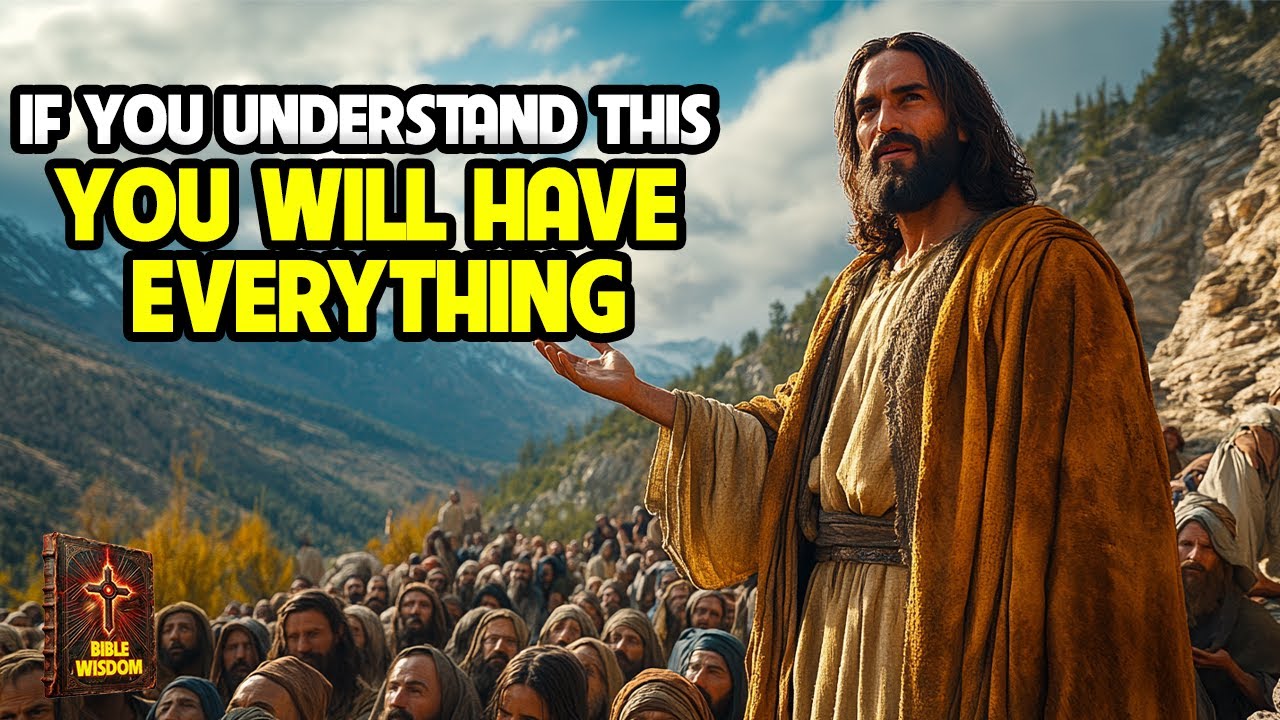 THE MOST IMPORTANT LESSONS FROM THE SERMON ON THE MOUNT - Don't Miss Out!!