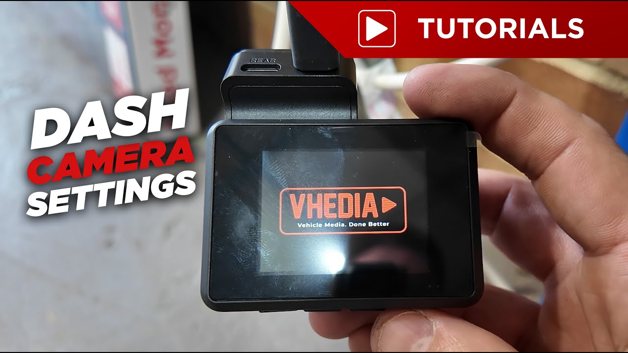 SA Dash Camera Settings