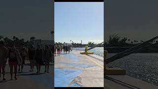 EPIC FUN TRAM RIDE FROM PERFECT DAY AT COCO CAY  #iconoftheseas  #royalcaribbeancruise