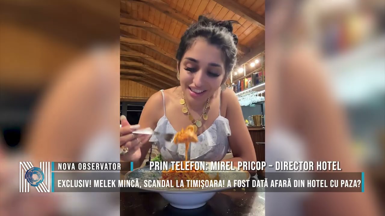 EXCLUSIV! Melek Mincă, scandal la Timișoara! A fost dată afară din hotel cu paza?