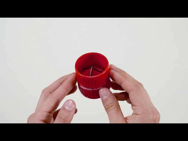 Vidéo teaser pour KS TOOLS 105.2000 Innen- und Außen-Entgrater Kunststoff 3-42mm (Unboxing)