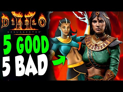 Diablo 2: Resurrected - 5 GOOD & 5 BAD Features You Need to Know!