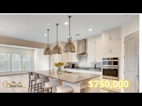 Contemporary Single Story Pulte Home in Lake Las Vegas. Gated, 2648 SF, 4 BR + Den, 3.5 BA, $750K.