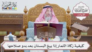 [662] كيفية زكاة الثمار إذا بيع البستان بعد بدو صلاحها - عثمان الخميس