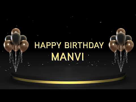 Wish you a very Happy Birthday Manvi