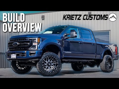 BUILD OVERVIEW: Leveled 2020 Ford F-250 | 3.5 Inch ReadyLIFT Leveling Kit and 22x12 TIS 544MB Wheels