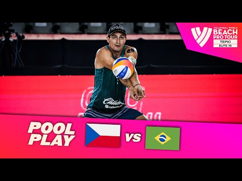 Perusic/Schweiner vs. George/Andre - Pool Play Highlights Tepic 2024 #BeachProTour