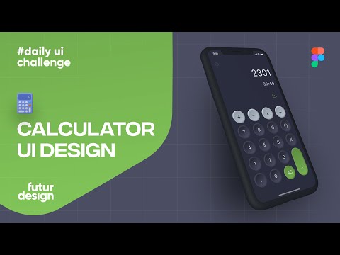 Daily UI Challenge | Calculator UI Design | Day - 04 | Figma Tutorial for Beginners