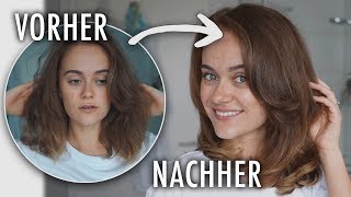 Meine Haarroutine - glänzend & voluminös | Haare föhnen ohne Rundbürste | SNUKIEFUL