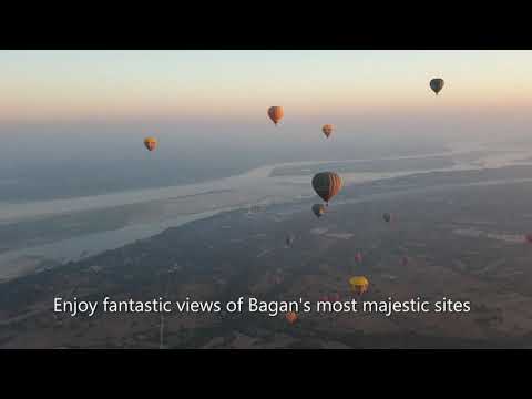 Balão de ar quente de Bagan (balão da águia dourada)