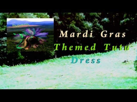 How to Make a No Sew Mardi Gras DIY Tutu Dress