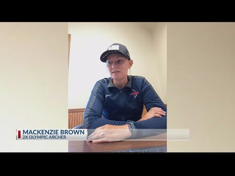 Mackenzie Brown set to leave for Tokyo on the 4th of July