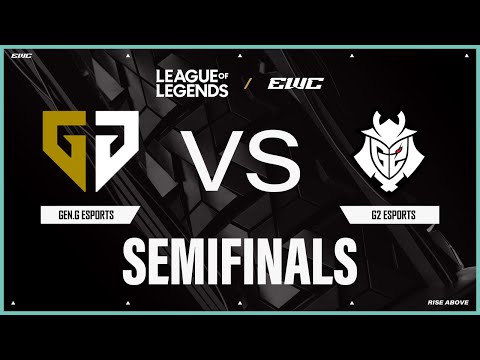 Gen.G Esports vs. G2 Esports | League of Legends at EWC 25 - Day 4 - Semifinals