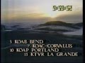 KOAP OPB Captain Kangaroo Bumper With Time And ID Slide 1985 Portland