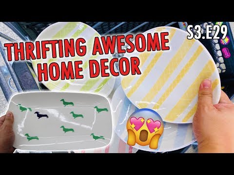 THRIFTING AWESOME HOME DECOR | GOODWILL HUNTING & HAUL S3 E29