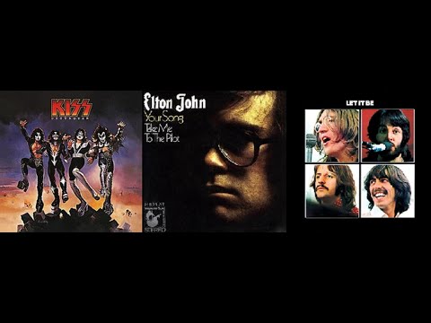 Beth ( Kiss ) vs. Your Song ( Elton John) + Let It Be ( The Beatles ) - STRANGELY SIMILAR SONGS