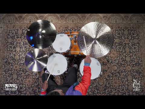 Zildjian 22" K Constantinople Overhammered Thin Ride Cymbal - 2058g (K1101-1060119L)